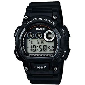 Casio Montre Quartz Homme 47.00mm avec Cadran LCD Digitale et Bracelet en Plastic/Resin Strap Noir W-735H-1AVEF - Publicité Casio Montre Quartz Homme 47.00mm avec Cadran LCD Digitale et Bracelet en Plastic/Resin Strap Noir W-735H-1AVEF - Publicité