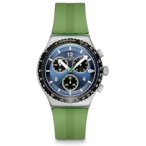 Swatch Dusk Thru The Leaves , vert - Publicité Swatch Dusk Thru The Leaves , vert - Publicité