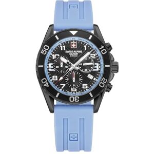 Montre chronographe Swiss Alpine Military pour homme Analogique Quartz Bracelet en silicone 7029.9, lanière - Publicité Montre chronographe Swiss Alpine Military pour homme Analogique Quartz Bracelet en silicone 7029.9, lanière - Publicité