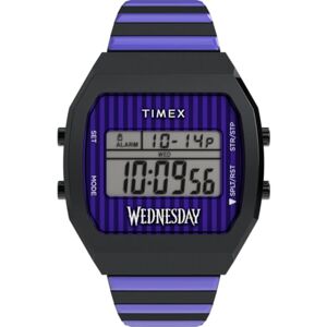 Timex Montre Quartz Digital pour Hommes Wednesday T80 - Publicité Timex Montre Quartz Digital pour Hommes Wednesday T80 - Publicité