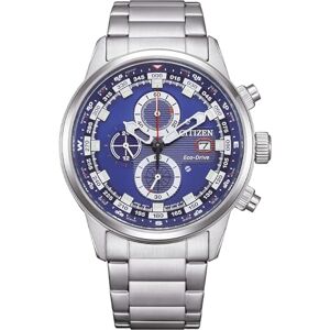 Citizen Nautic Chrono Men's Chronograph Watch with Steel Blue Background - Publicité Citizen Nautic Chrono Men's Chronograph Watch with Steel Blue Background - Publicité