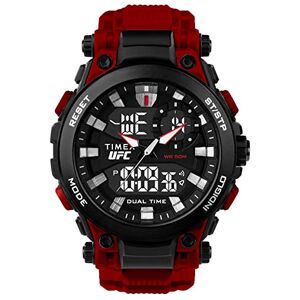 Timex Montre Homme UFC Impact Homme Résine Noir Acier Boîtier Mouvement Analogique Cadran Noir Bracelet en Plastique Noir avec Fermeture Boucle Normal 5 ATM - Publicité Timex Montre Homme UFC Impact Homme Résine Noir Acier Boîtier Mouvement Analogique Cadran Noir Bracelet en Plastique Noir avec Fermeture Boucle Normal 5 ATM - Publicité
