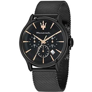Maserati Epoca Montre Homme, Chronographe, À Quartz - Publicité Maserati Epoca Montre Homme, Chronographe, À Quartz - Publicité