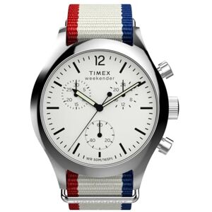 Timex Montre Chronographe Quartz pour Hommes Weekender Main Line - Publicité Timex Montre Chronographe Quartz pour Hommes Weekender Main Line - Publicité