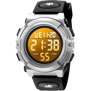 BEN NEVIS Montre Enfant Garçon Adolescent Digitale Outdoor Sport Multifonction Étanche LED Lumière Alarme Calendrier Date avec Bande de Silicone - Publicité BEN NEVIS Montre Enfant Garçon Adolescent Digitale Outdoor Sport Multifonction Étanche LED Lumière Alarme Calendrier Date avec Bande de Silicone - Publicité