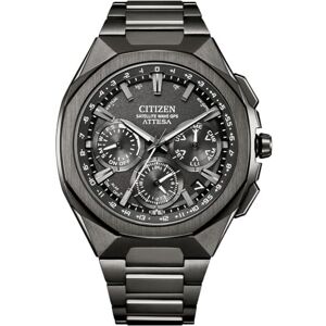 Montre Citizen Chronographe Eco-Drive pour Hommes Attesa Satellite Wave GPS - Publicité Montre Citizen Chronographe Eco-Drive pour Hommes Attesa Satellite Wave GPS - Publicité