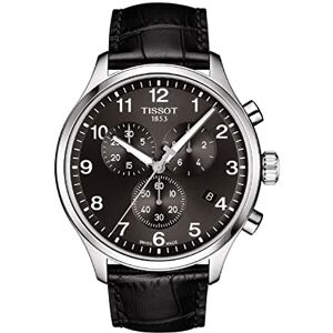 Tissot Montre chronographe XL en Acier Inoxydable pour Homme Noir, Noir, Taille Unique, Chronographe - Publicité Tissot Montre chronographe XL en Acier Inoxydable pour Homme Noir, Noir, Taille Unique, Chronographe - Publicité