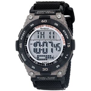 Armitron Sport Montre chronographe numérique pour Homme avec Bracelet en Nylon, - Publicité Armitron Sport Montre chronographe numérique pour Homme avec Bracelet en Nylon, - Publicité