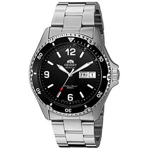 Orient Montre Mako II Automatique analogique pour Homme en Argent à remonter - Publicité Orient Montre Mako II Automatique analogique pour Homme en Argent à remonter - Publicité