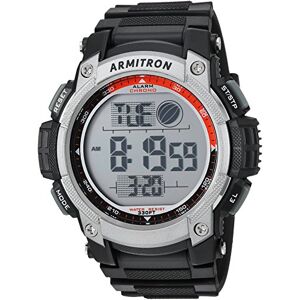 Armitron Sport Montre chronographe numérique pour Homme avec Bracelet en résine, - Publicité Armitron Sport Montre chronographe numérique pour Homme avec Bracelet en résine, - Publicité