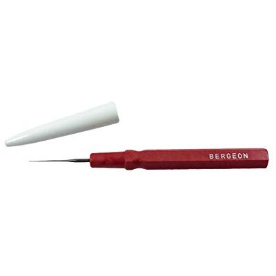 Bergeon Petit Outil à Pointe Fine graisseur Rouge pour horlogers 0,15 mm - Publicité Bergeon Petit Outil à Pointe Fine graisseur Rouge pour horlogers 0,15 mm - Publicité
