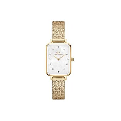 Daniel Wellington Quadro Montre en acier inoxydable double plaqué or (316L) - Publicité Daniel Wellington Quadro Montre en acier inoxydable double plaqué or (316L) - Publicité