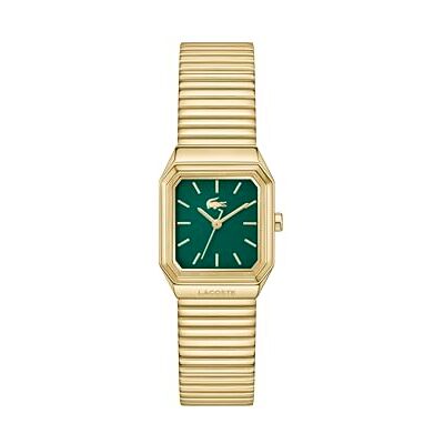 Lacoste Montre à Trois Aiguilles pour Homme, Collection René, avec Bracelet en Acier Inoxydable argenté 2011523 - Publicité Lacoste Montre à Trois Aiguilles pour Homme, Collection René, avec Bracelet en Acier Inoxydable argenté 2011523 - Publicité