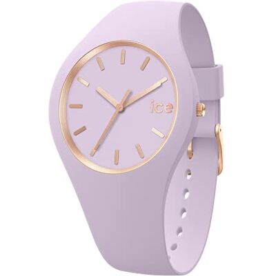 Watch ICE glam brushed Lavender Montre violette pour femme avec bracelet en silicone - Publicité Watch ICE glam brushed Lavender Montre violette pour femme avec bracelet en silicone - Publicité