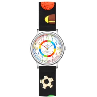 Alienwork Kids Montre Pédagogique Apprendre l'Heure Enfants Garçon Fille Temps d'apprentissage Silicone Léger Doux Imperméable - Publicité Alienwork Kids Montre Pédagogique Apprendre l'Heure Enfants Garçon Fille Temps d'apprentissage Silicone Léger Doux Imperméable - Publicité