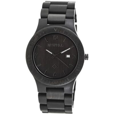 Alienwork Wood Montre Hommes Femmes Bois Naturel - Publicité Alienwork Wood Montre Hommes Femmes Bois Naturel - Publicité