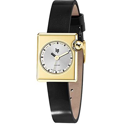 LIP Femmes Analogique Quartz Montre avec Bracelet en Cuir - Publicité LIP Femmes Analogique Quartz Montre avec Bracelet en Cuir - Publicité