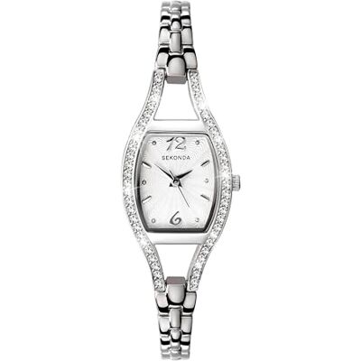 Sekonda – – Montre Bracelet pour Femme, Bracelet en Acier Inoxydable Couleur Argent - Publicité Sekonda – – Montre Bracelet pour Femme, Bracelet en Acier Inoxydable Couleur Argent - Publicité
