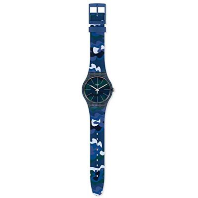 Swatch Orologio Uomo CAMOUCLOUDS Originals New Gent 41mm Summer Essentials - Publicité Swatch Orologio Uomo CAMOUCLOUDS Originals New Gent 41mm Summer Essentials - Publicité