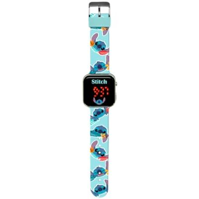 Disney Stitch Montre Numérique LED, Montre pour Enfants avec Bracelet Ajustable, Affichage de L'heure et de la Date, Cadeau pour Garçons et Filles - Publicité Disney Stitch Montre Numérique LED, Montre pour Enfants avec Bracelet Ajustable, Affichage de L'heure et de la Date, Cadeau pour Garçons et Filles - Publicité