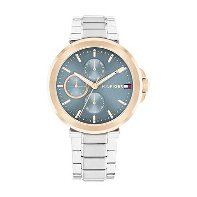 Tommy Hilfiger Montre Analogique Multifunction à Quartz pour Femme avec Bracelet en Acier Inoxydable - Publicité Tommy Hilfiger Montre Analogique Multifunction à Quartz pour Femme avec Bracelet en Acier Inoxydable - Publicité