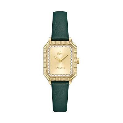 Lacoste Montre à Mouvement à Quartz Trois Aiguilles pour Femme Collection Parisienne avec Bracelet en Acier Inoxydable ou en Cuir - Publicité Lacoste Montre à Mouvement à Quartz Trois Aiguilles pour Femme Collection Parisienne avec Bracelet en Acier Inoxydable ou en Cuir - Publicité