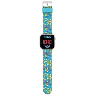 Disney Stitch Montre Numérique LED, Montre pour Enfants avec Bracelet Ajustable, Affichage de L'heure et de la Date, Cadeau pour Garçons et Filles - Publicité Disney Stitch Montre Numérique LED, Montre pour Enfants avec Bracelet Ajustable, Affichage de L'heure et de la Date, Cadeau pour Garçons et Filles - Publicité
