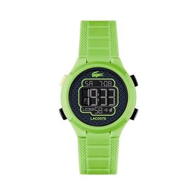 Lacoste Montre Digitale LC33 Enfant avec Bracelet en Silicone – Résistante à l’Eau et Robuste pour Garçon ou Fille - Publicité Lacoste Montre Digitale LC33 Enfant avec Bracelet en Silicone – Résistante à l’Eau et Robuste pour Garçon ou Fille - Publicité