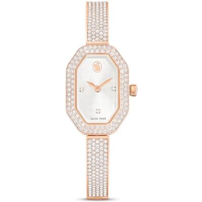 Swarovski Dextera Montre Bracelet en métal avec Finition Or Rose - Publicité Swarovski Dextera Montre Bracelet en métal avec Finition Or Rose - Publicité