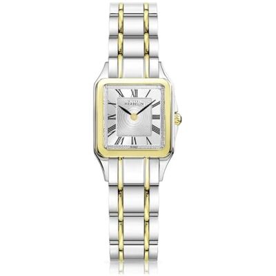 Michel Herbelin Montre Femme Luna Acier Bicolore - Publicité Michel Herbelin Montre Femme Luna Acier Bicolore - Publicité