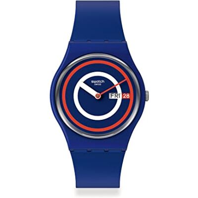 Swatch Montre Blue to Basics - Publicité Swatch Montre Blue to Basics - Publicité
