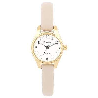 Ravel Petite Montre de Cocktail pour Femme Quartz Analogique R0124 - Publicité Ravel Petite Montre de Cocktail pour Femme Quartz Analogique R0124 - Publicité