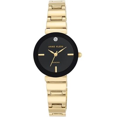 Anne Klein Women's Genuine Diamond Dial Bracelet Watch - Publicité Anne Klein Women's Genuine Diamond Dial Bracelet Watch - Publicité