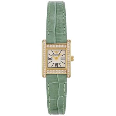 Emporio Armani Watch for Women, Quartz Movement and 31mm Case Size with Stainless Steel, Leather Or Silicone Strap - Publicité Emporio Armani Watch for Women, Quartz Movement and 31mm Case Size with Stainless Steel, Leather Or Silicone Strap - Publicité