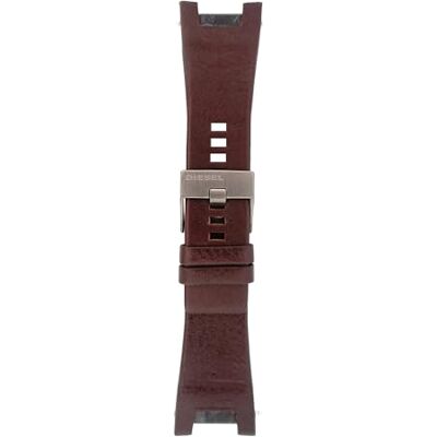 Diesel Montres pour Hommes 30mm, Cuir Marron, Bande de Rechange Originale pour DZ1216 - Publicité Diesel Montres pour Hommes 30mm, Cuir Marron, Bande de Rechange Originale pour DZ1216 - Publicité