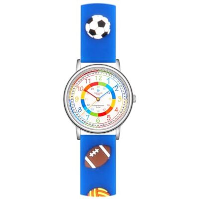 Alienwork Kids Montre Pédagogique Apprendre l'Heure Enfants Garçon Fille Temps d'apprentissage Silicone Léger Doux Imperméable - Publicité Alienwork Kids Montre Pédagogique Apprendre l'Heure Enfants Garçon Fille Temps d'apprentissage Silicone Léger Doux Imperméable - Publicité