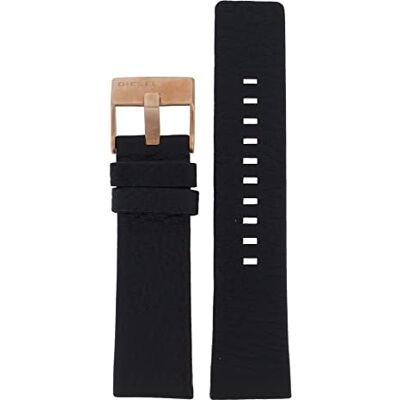 Bracelet de rechange en cuir pour montre Diesel DZ 4297 Noir 24 mm - Publicité Bracelet de rechange en cuir pour montre Diesel DZ 4297 Noir 24 mm - Publicité