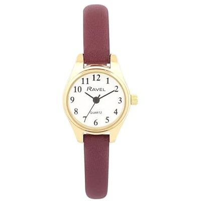 Ravel Petite Montre de Cocktail pour Femme Quartz Analogique R0124 - Publicité Ravel Petite Montre de Cocktail pour Femme Quartz Analogique R0124 - Publicité