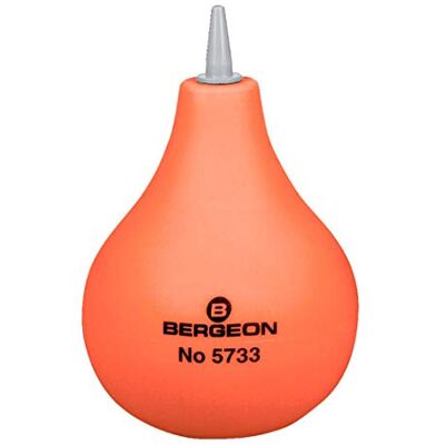 Bergeon 5733 Souffleur en caoutchouc pour montres - Publicité Bergeon 5733 Souffleur en caoutchouc pour montres - Publicité