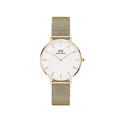 Daniel Wellington Petite Montre en Acier Inoxydable doré (316L) - Publicité Daniel Wellington Petite Montre en Acier Inoxydable doré (316L) - Publicité
