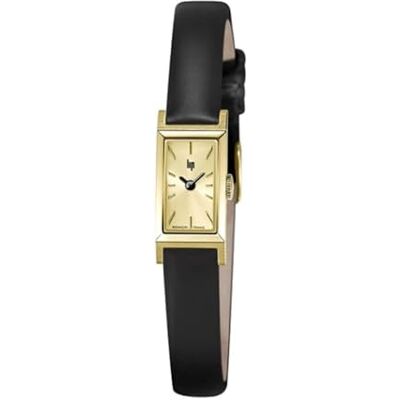 Lip Montre Churchill T13 Baguette Cadran Doré - Publicité Lip Montre Churchill T13 Baguette Cadran Doré - Publicité