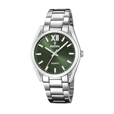 Festina Montre pour Femme F20622 Boyfriend Boîtier en Acier Inoxydable Gris Bracelet en Acier Inoxydable Gris - Publicité Festina Montre pour Femme F20622 Boyfriend Boîtier en Acier Inoxydable Gris Bracelet en Acier Inoxydable Gris - Publicité