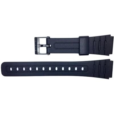 Casio 71604002 Bracelet de rechange pour montre F-105W-1ASV F-91W-3W F-105W-1AV et autres modèles - Publicité Casio 71604002 Bracelet de rechange pour montre F-105W-1ASV F-91W-3W F-105W-1AV et autres modèles - Publicité