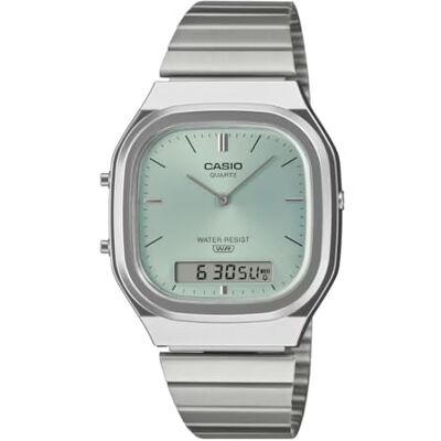 Montre Casio Quartz Analogique Digital pour Unisexe Casio Collection Vintage - Publicité Montre Casio Quartz Analogique Digital pour Unisexe Casio Collection Vintage - Publicité