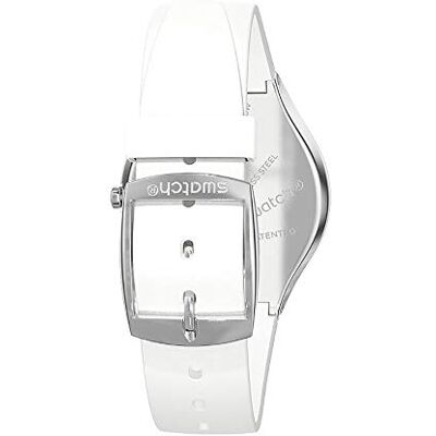 Swatch Montre analogique à Quartz pour Femme en Silicone - Publicité Swatch Montre analogique à Quartz pour Femme en Silicone - Publicité