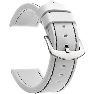 ZacLAy 18Mm 20Mm 22Mm 24Mm Bracelet De Montre Bracelet Sport Bracelet De Montre En Cuir Vintage Boucle En Acier Inoxydable - Publicité ZacLAy 18Mm 20Mm 22Mm 24Mm Bracelet De Montre Bracelet Sport Bracelet De Montre En Cuir Vintage Boucle En Acier Inoxydable - Publicité