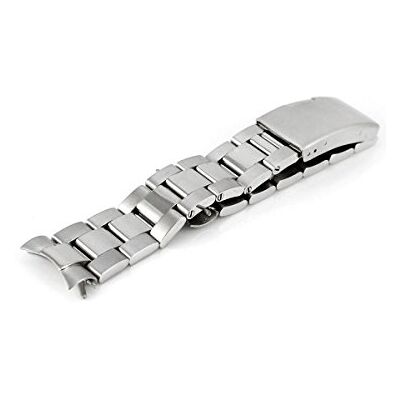 Alienwork IK Bracelet de Montre Argent Bracelet en Métal Acier - Publicité Alienwork IK Bracelet de Montre Argent Bracelet en Métal Acier - Publicité