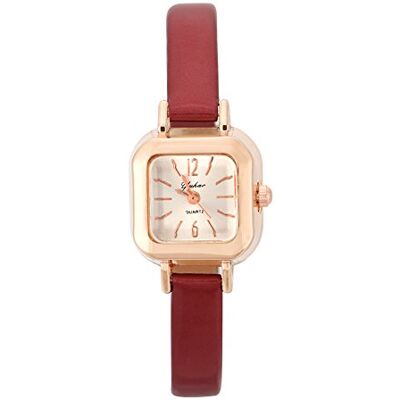 YUYTE Nouvelle Montre à Quartz pour Femme, Montres Femmes Imperméable Mode Élégant Montres Filles Entreprise en Cuir Ceinture pour Mère Fête des Mères(#02) - Publicité YUYTE Nouvelle Montre à Quartz pour Femme, Montres Femmes Imperméable Mode Élégant Montres Filles Entreprise en Cuir Ceinture pour Mère Fête des Mères(#02) - Publicité