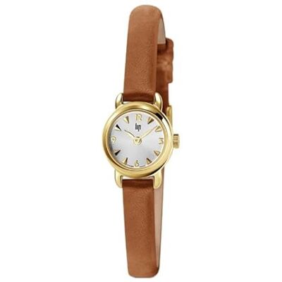 Lip Montre Henriette Cuir Marron - Publicité Lip Montre Henriette Cuir Marron - Publicité