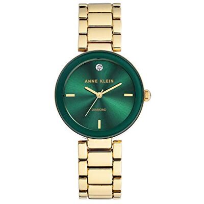Anne Klein Women's Genuine Diamond Dial Bracelet Watch - Publicité Anne Klein Women's Genuine Diamond Dial Bracelet Watch - Publicité